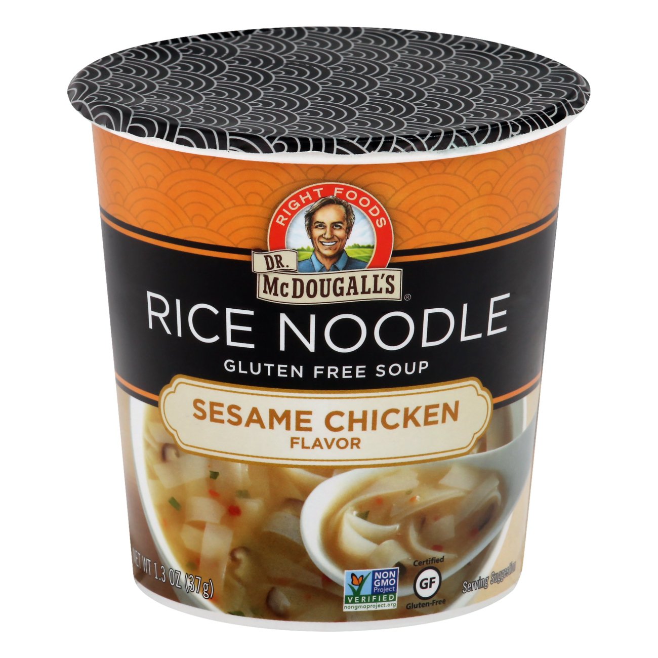 Dr. McDougall's Sesame Chicken Rice Noodle Gluten Free Soup Shop