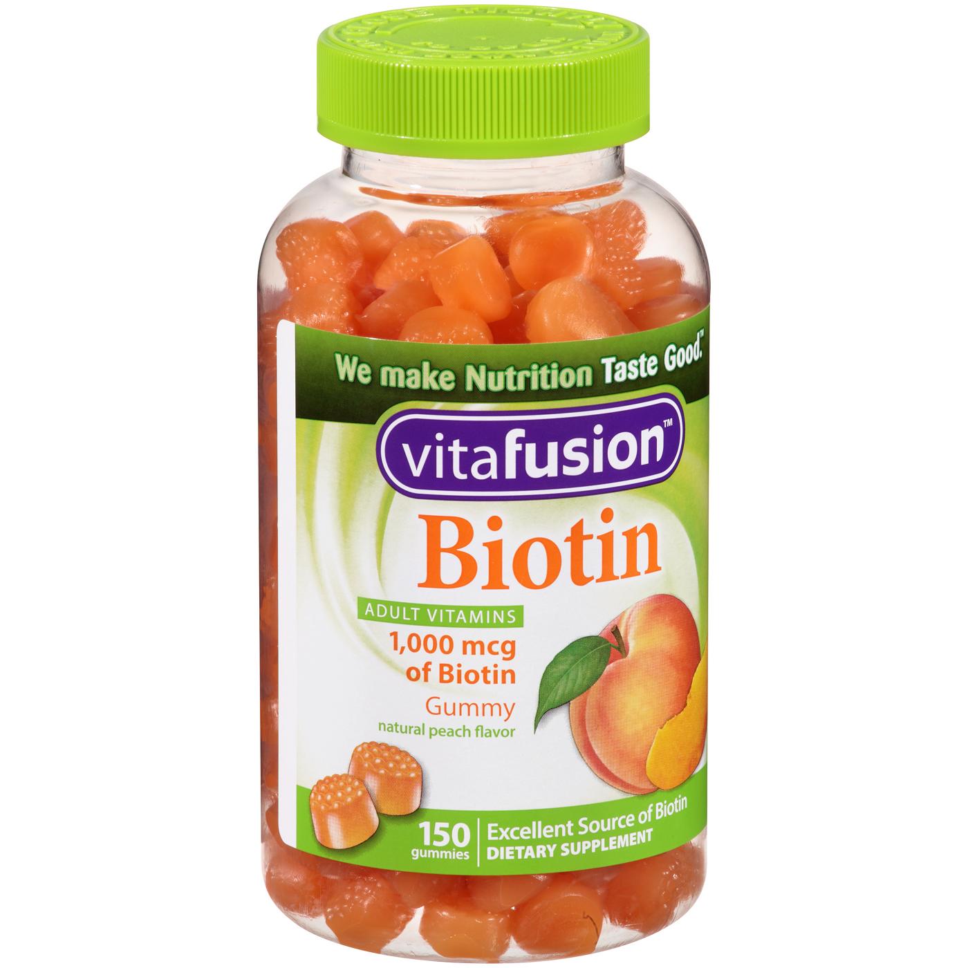 VitaFusion Biotin 1,000 mcg Gummy; image 1 of 2