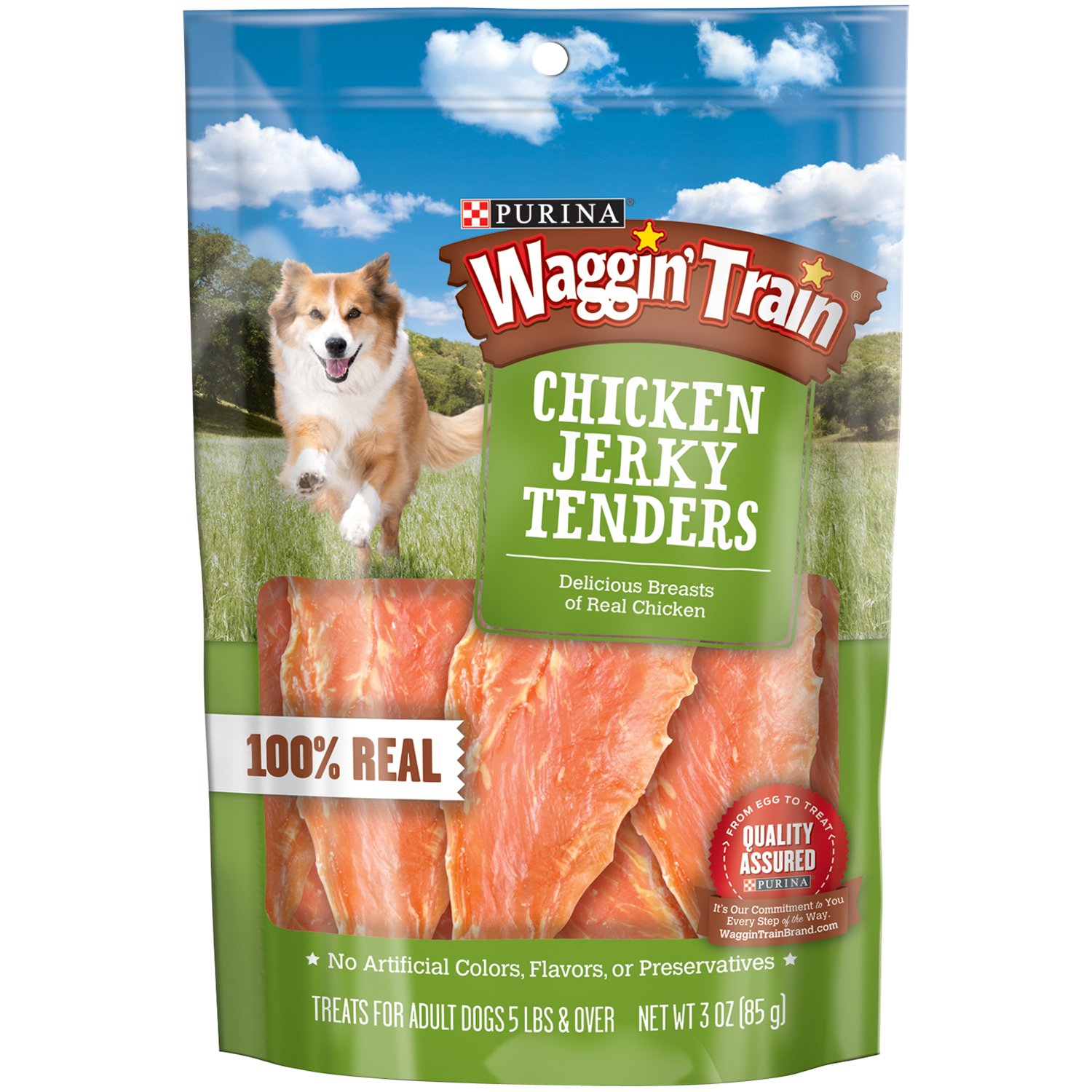 Waggin Train Chicken Jerky Tenders Dog Treats