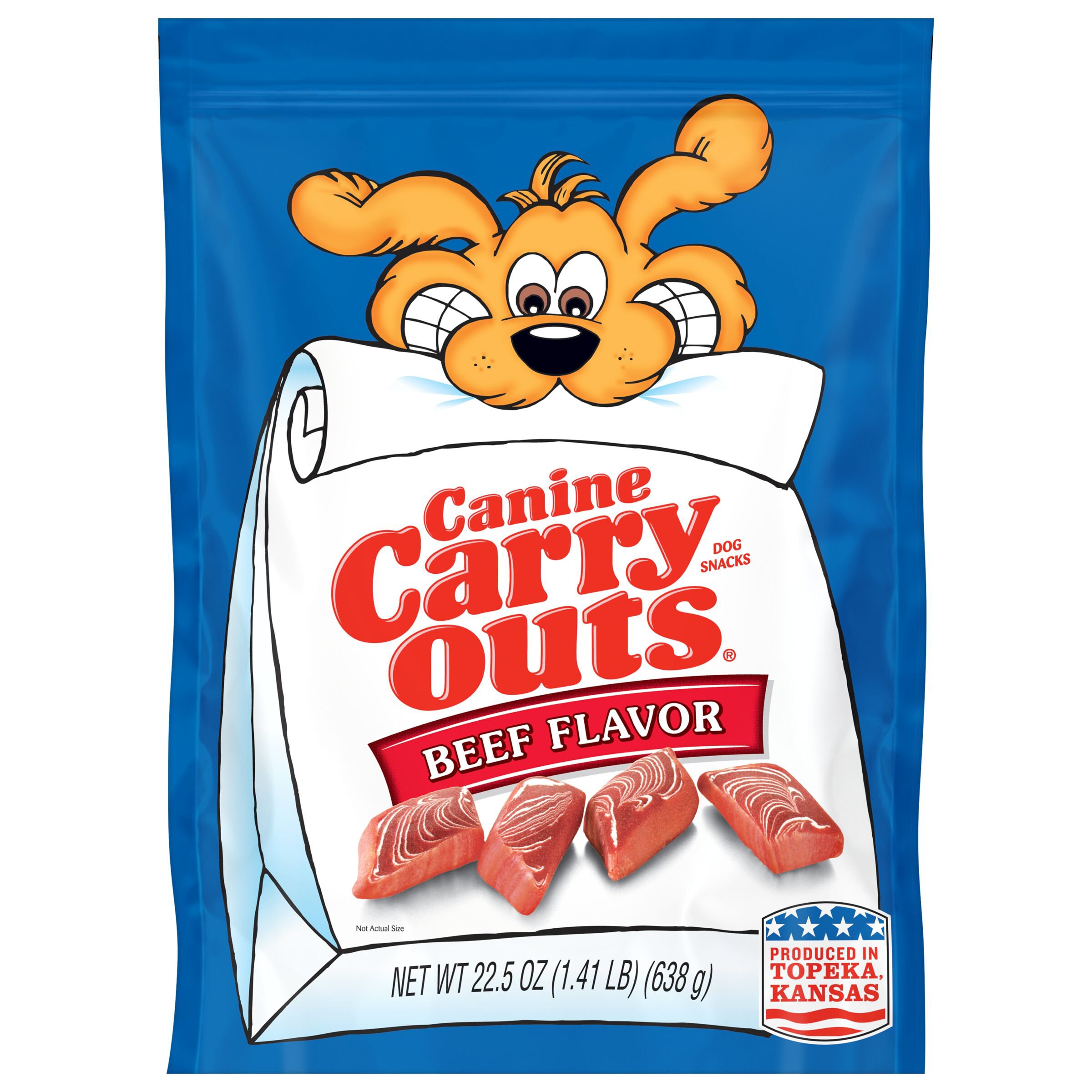 Canine Carry Outs Beef Flavor Dog Treats Shop Dogs at HEB