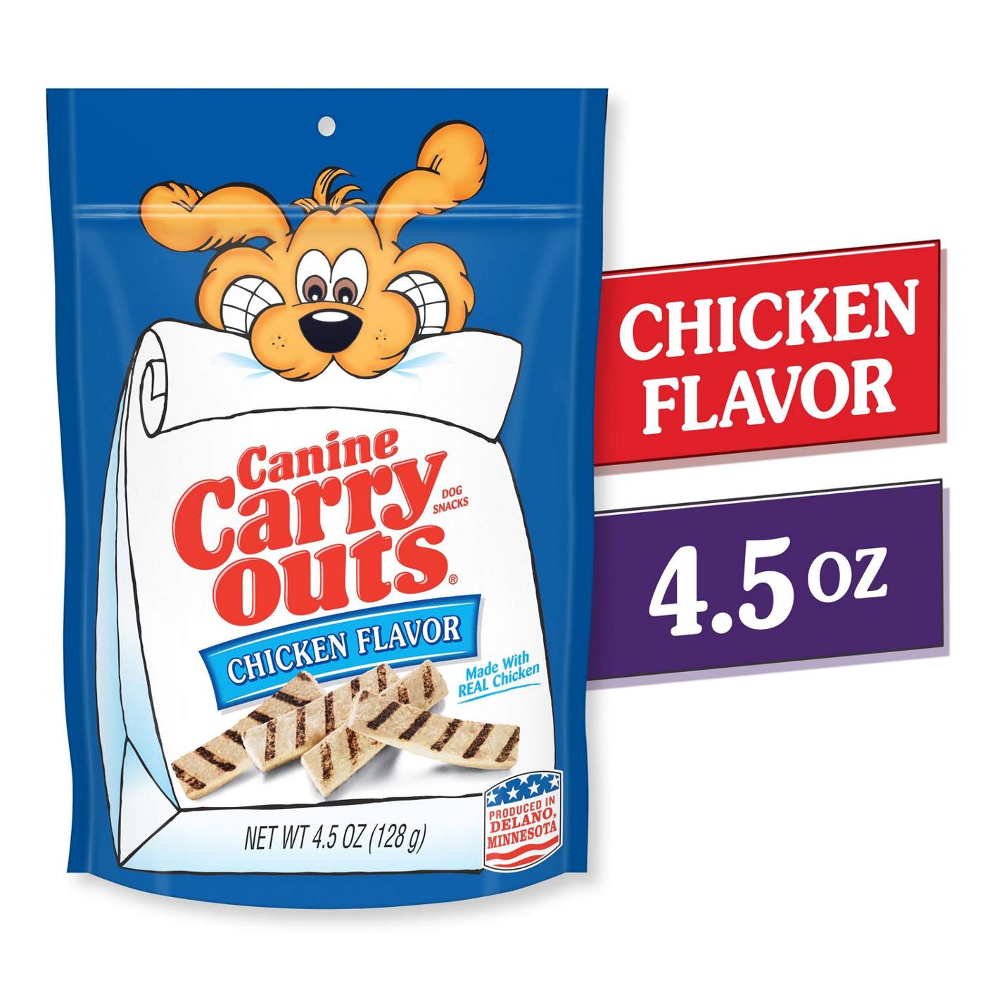 Canine Carry Outs Chicken Flavor Strips Dog Treats; image 7 of 8