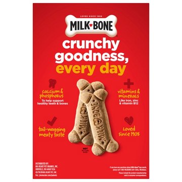 MilkBone Original Biscuits Medium Dog Treats, 17 oz