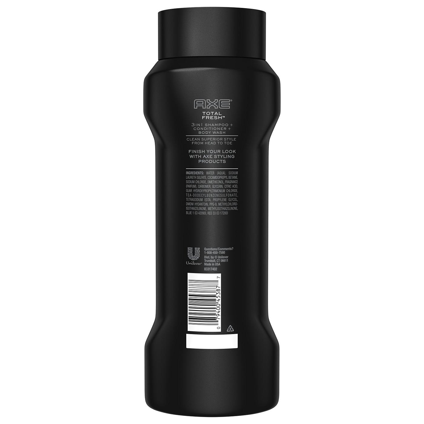 AXE Total Fresh 3 in 1 Shampoo Conditioner & Body Wash Shop Body Wash