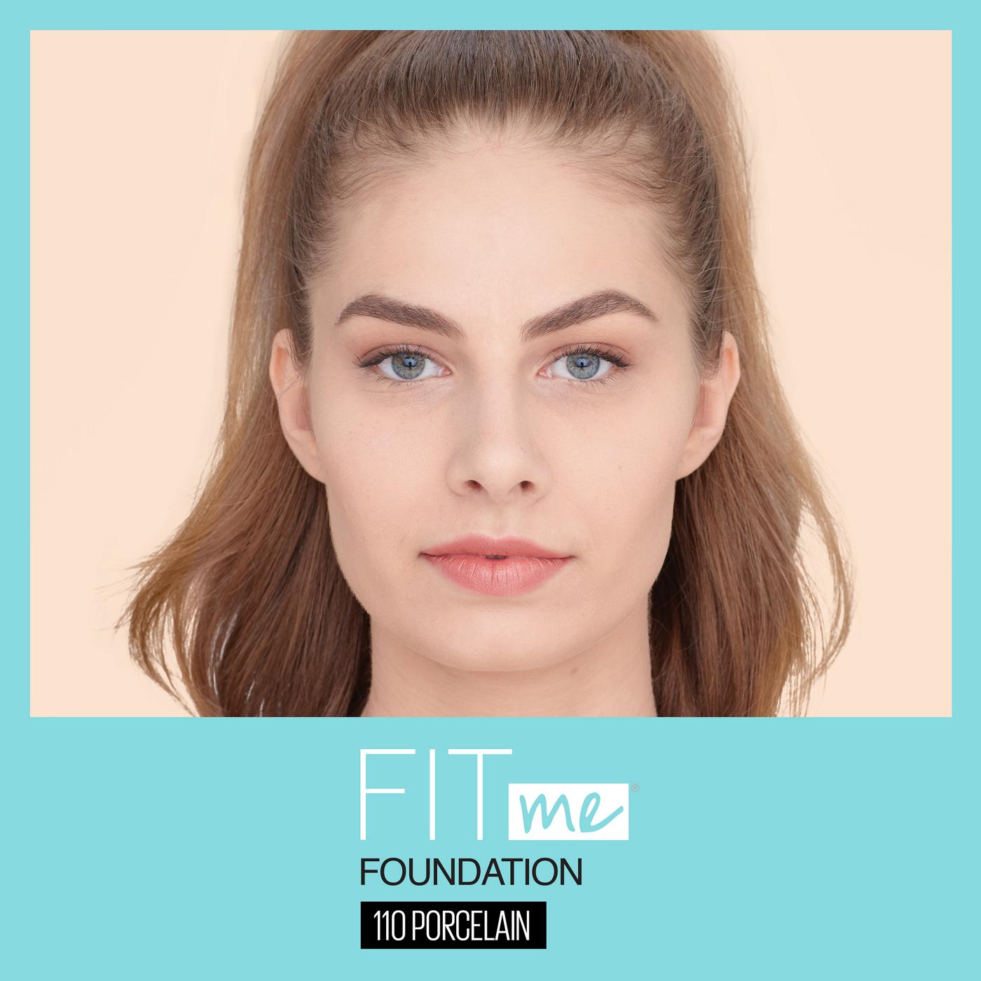 Maybelline Fit Me Matte + Poreless Liquid Foundation - Porcelain; image 2 of 3