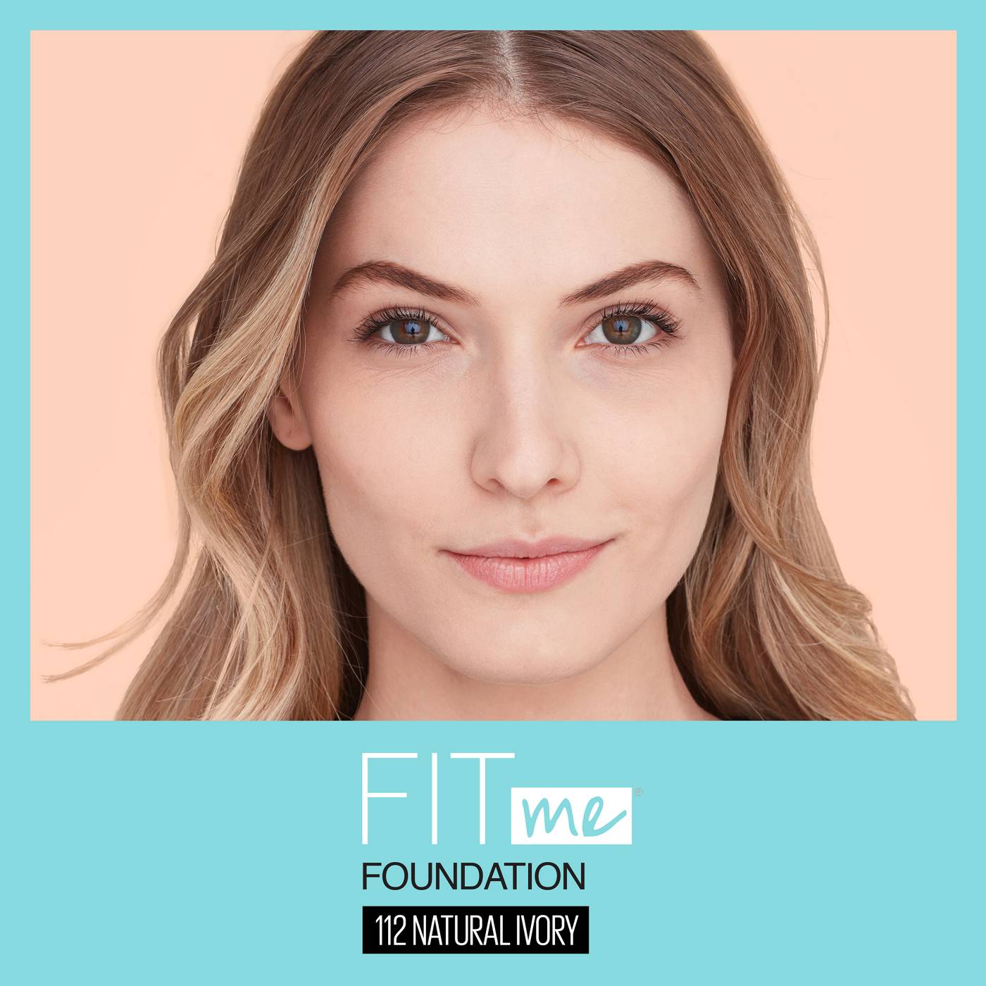 Maybelline Fit Me Matte + Poreless Liquid Foundation - Natural Ivory; image 3 of 3