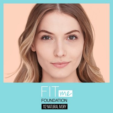 Maybelline Fit Me Matte + Poreless Liquid Foundation - Natural Ivory