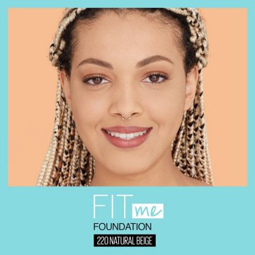 Maybelline Fit Me Matte + Poreless Liquid Foundation - Natural Beige