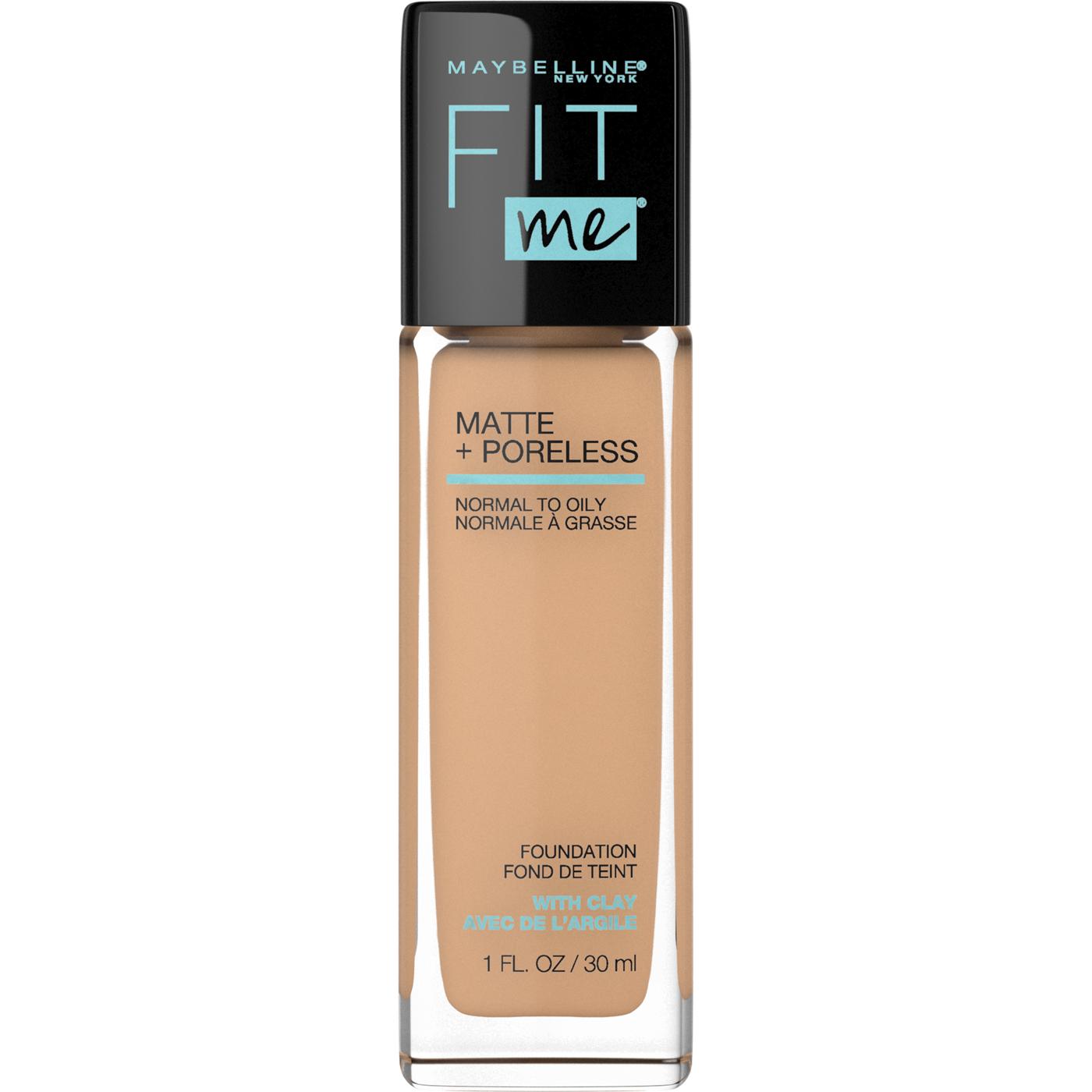 Maybelline Fit Me Matte + Poreless Liquid Foundation - Soft Tan; image 1 of 3