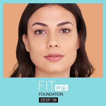 Maybelline Fit Me Matte + Poreless Liquid Foundation - Soft Tan