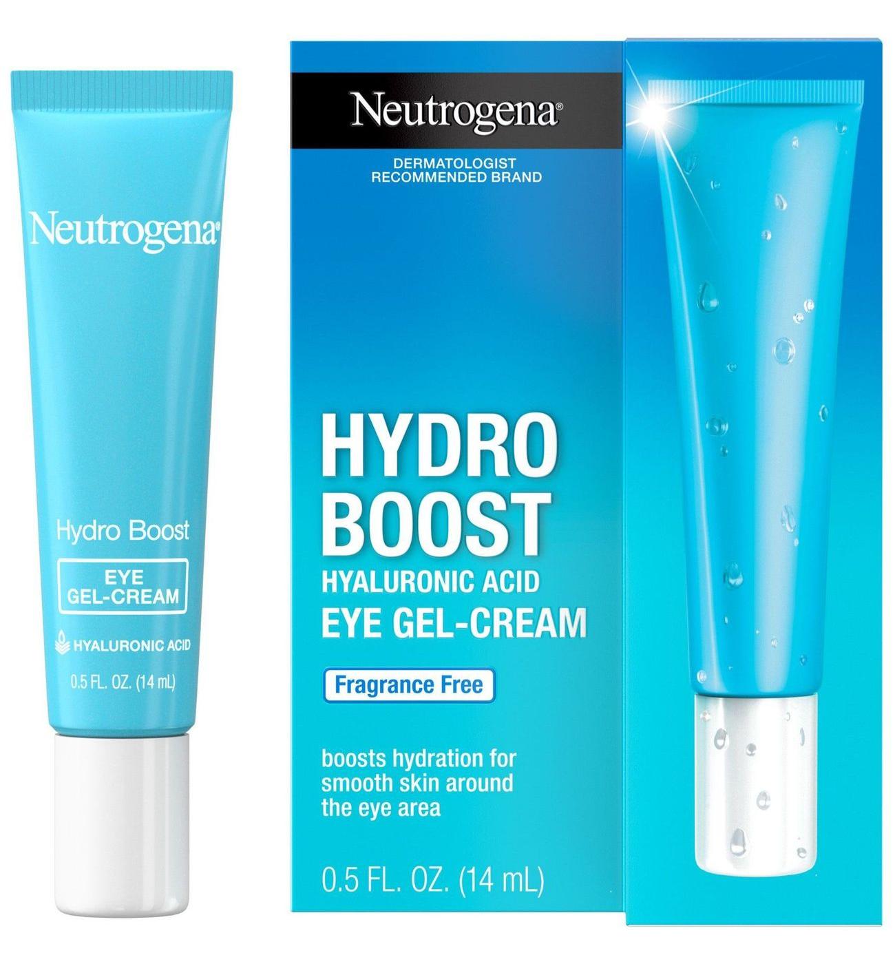 Neutrogena Hydro Boost Eye Gel-Cream - Fragrance Free; image 4 of 8
