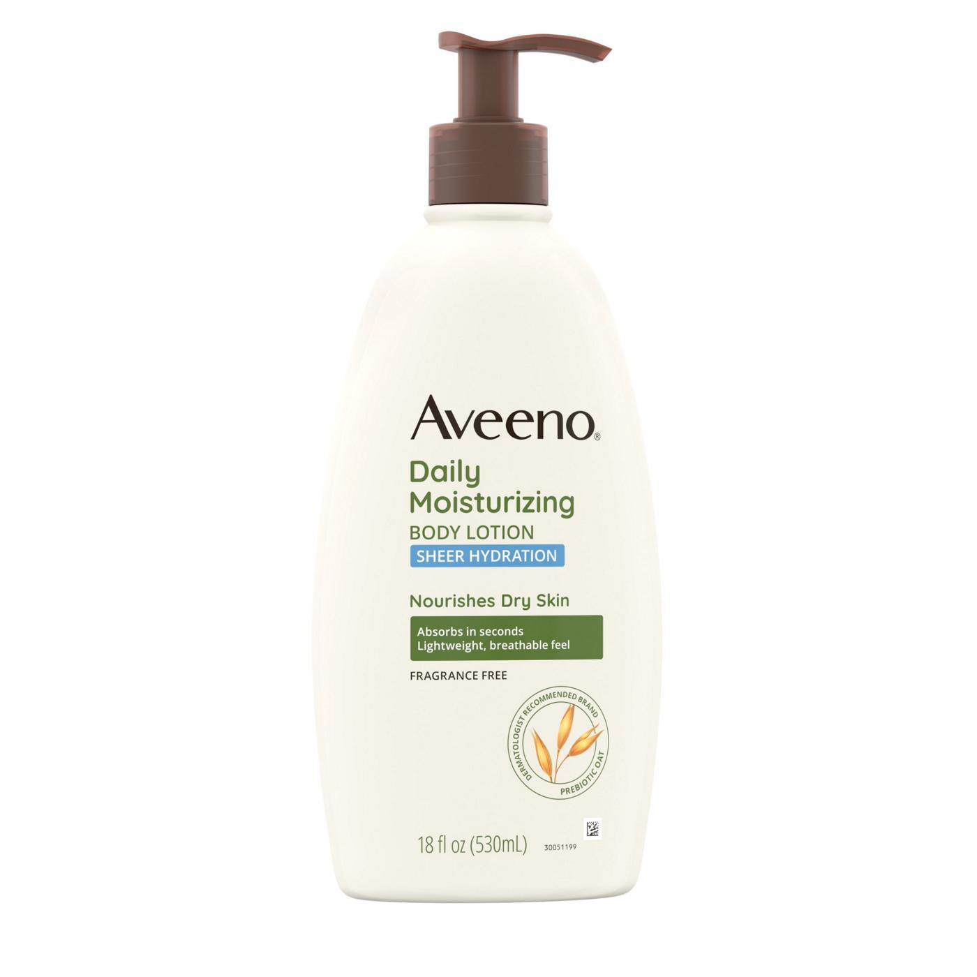 Aveeno Sheer Hydration Daily Moisturizing Lotion; image 6 of 8