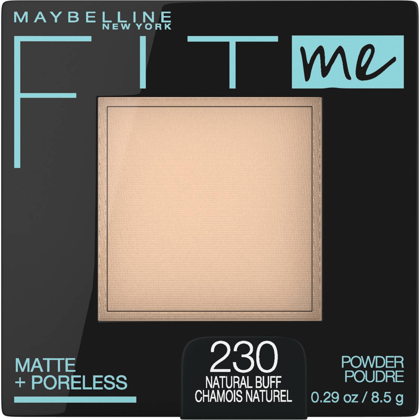 Maybelline Fit Me Matte + Poreless Powder, Natural Buff; image 1 of 2