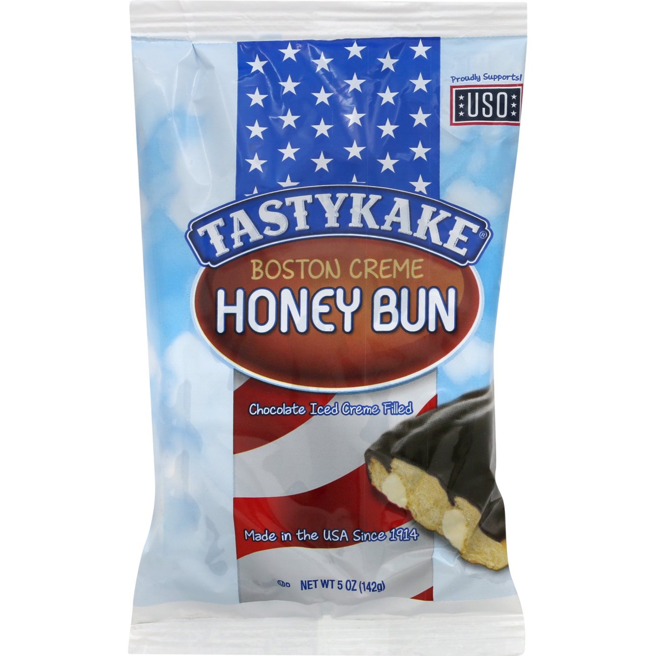 Tastykake® Boston Creme Honey Bun 5 oz. Pack