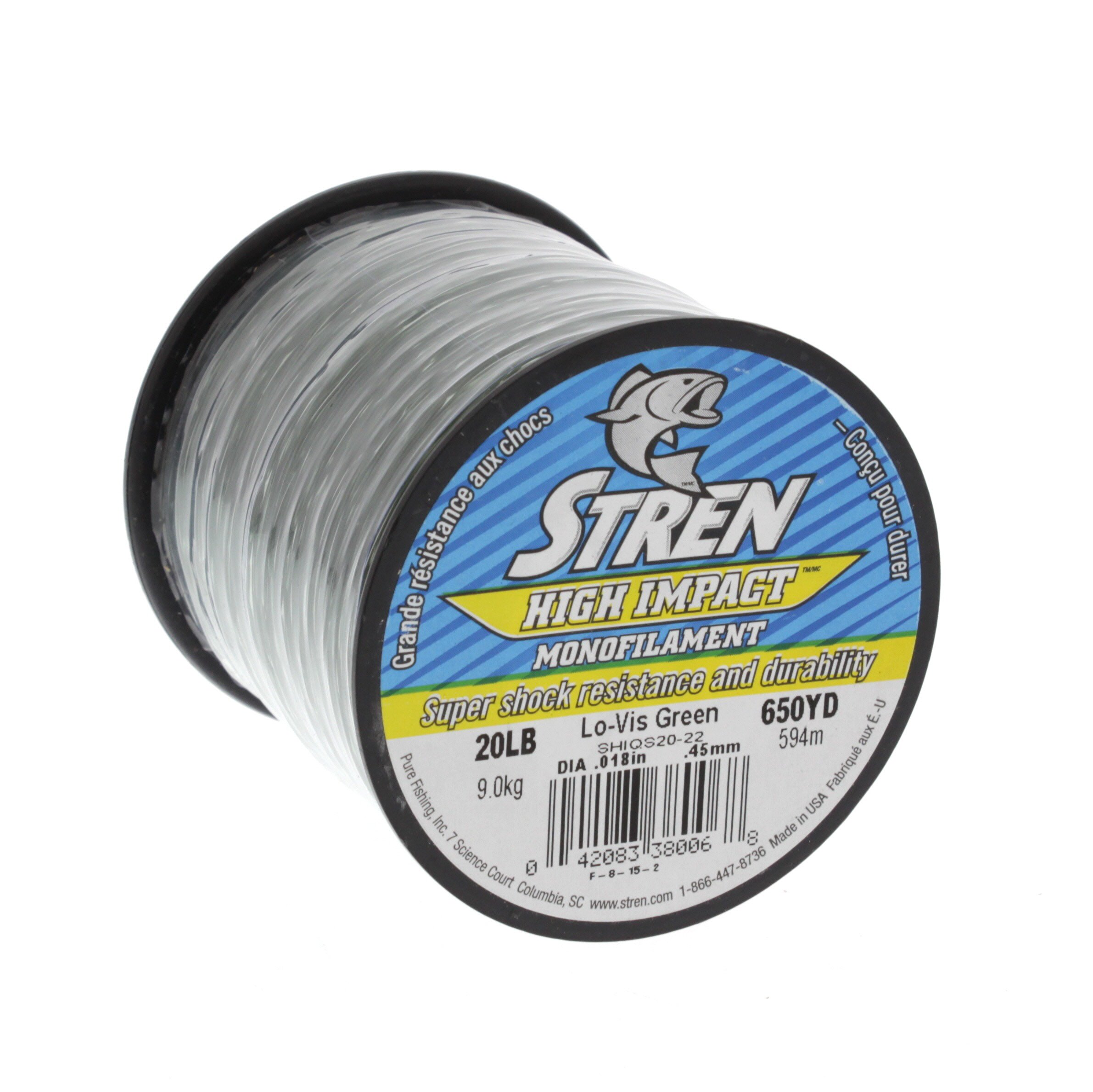 Stren High Impact Monofilament, Green 20 Lb Shop Fishing at HEB