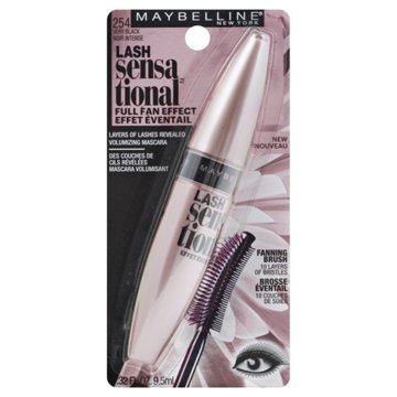 Maybelline Lash Sensational Full Fan Effect Mascara - 254 Very Black