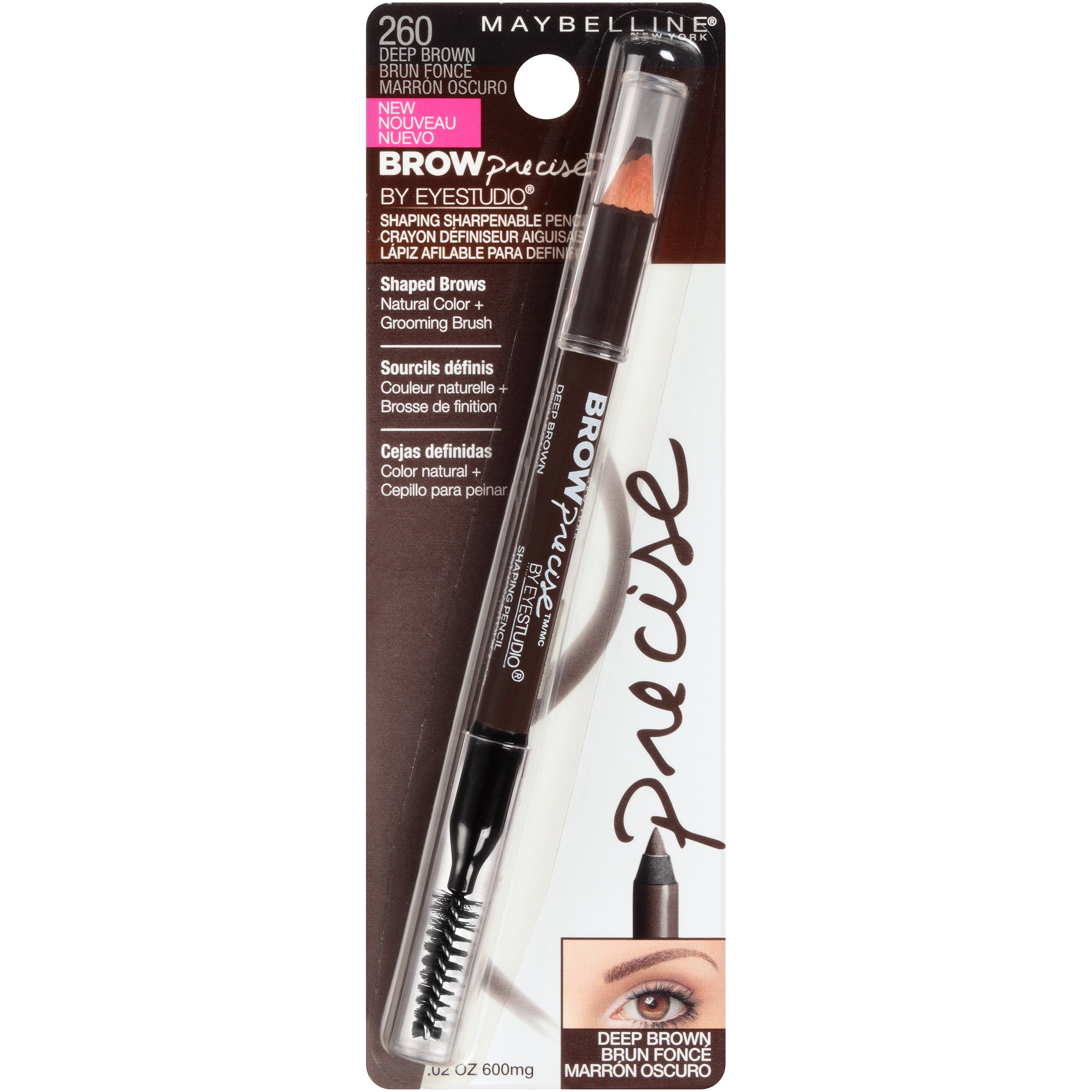 best eyebrow pencil for dark brown hair