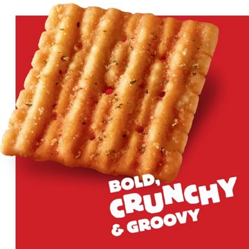 Cheez-It Grooves Bold Cheddar Cheese Crackers