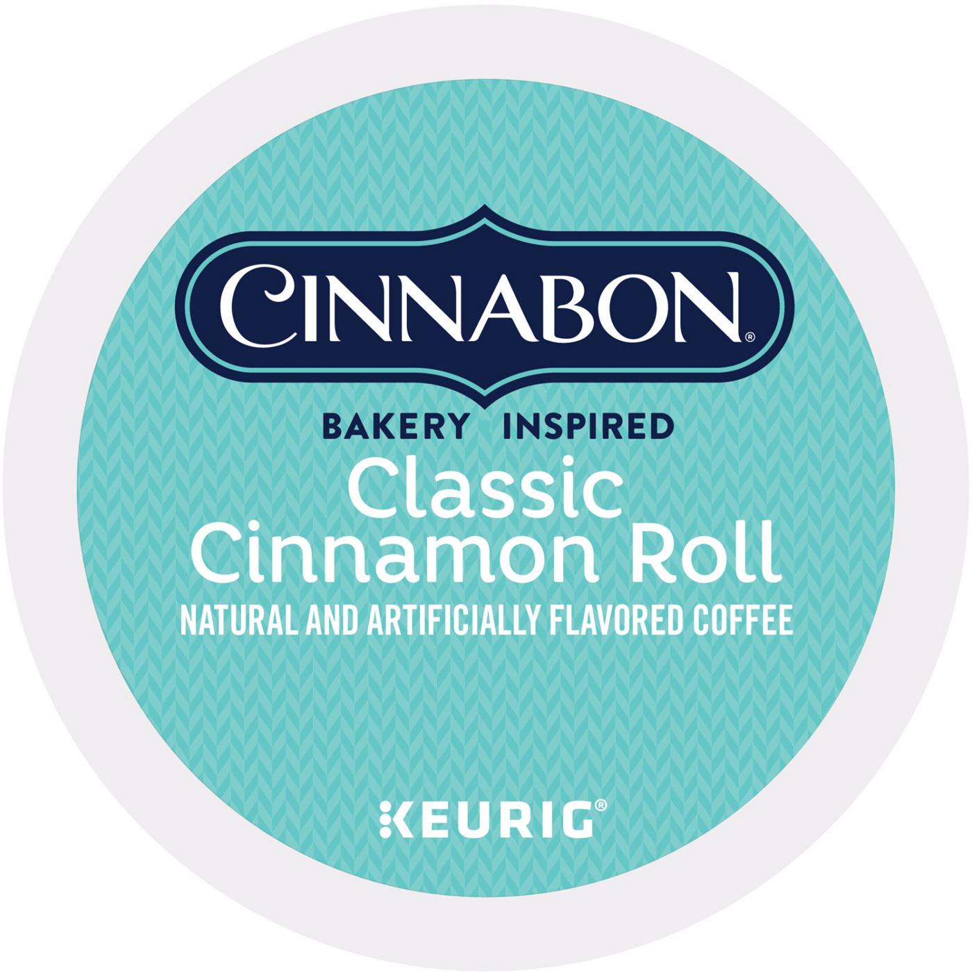Cinnabon Classic Cinnamon Roll Light Roast Single Serve Coffee K Cups; image 4 of 5