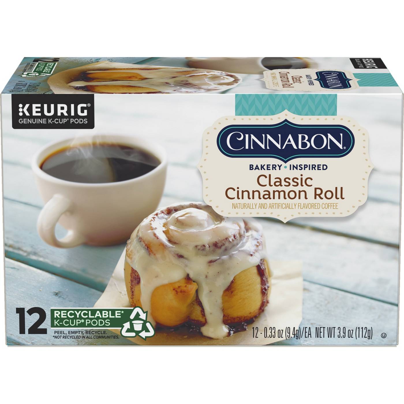 Cinnabon Classic Cinnamon Roll Light Roast Single Serve Coffee K Cups; image 5 of 5