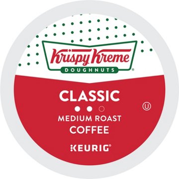 Krispy Kreme Classic Medium Roast Single Serve Coffee K Cups