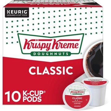 Krispy Kreme Classic Medium Roast Single Serve Coffee K Cups