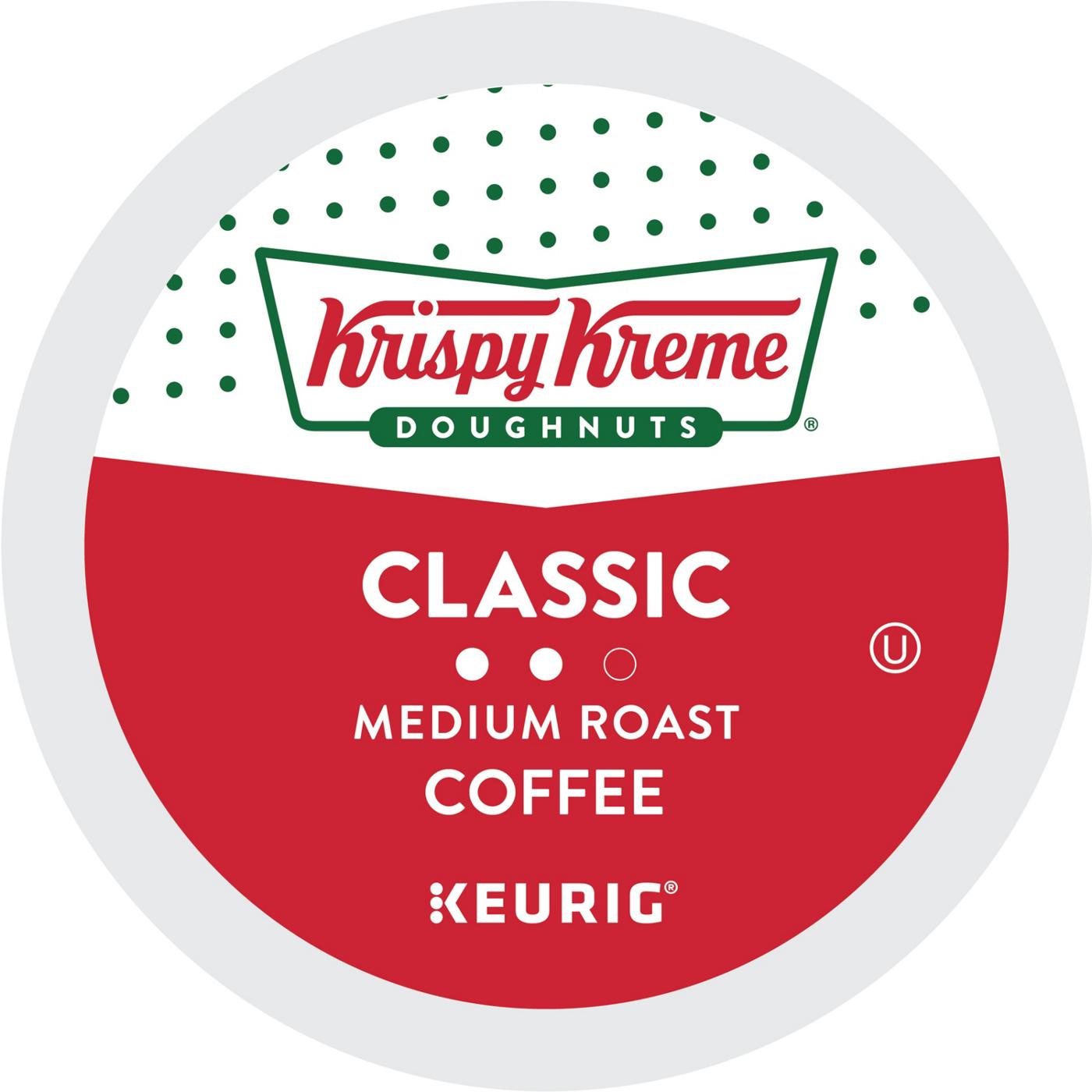 Krispy Kreme Classic Medium Roast Single Serve Coffee K Cups; image 6 of 6