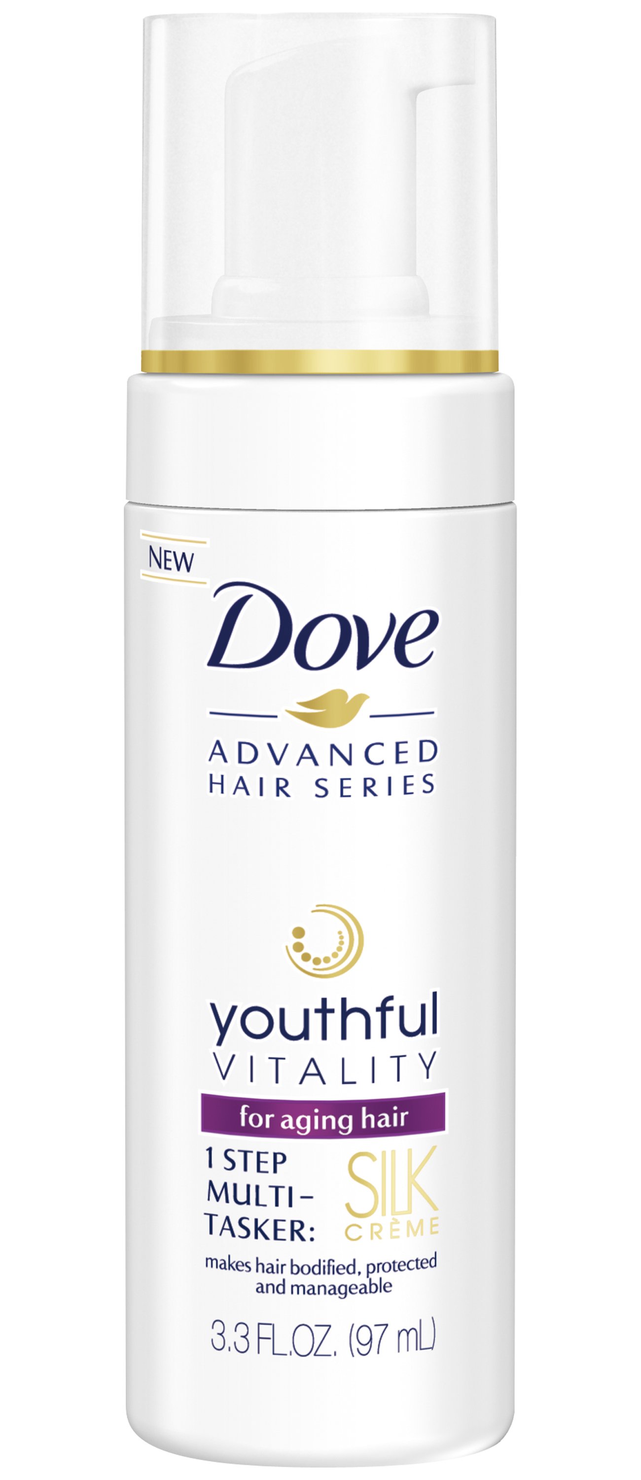 Dove Youthful Vitality Silk Cream For Aging Hair Shop Styling