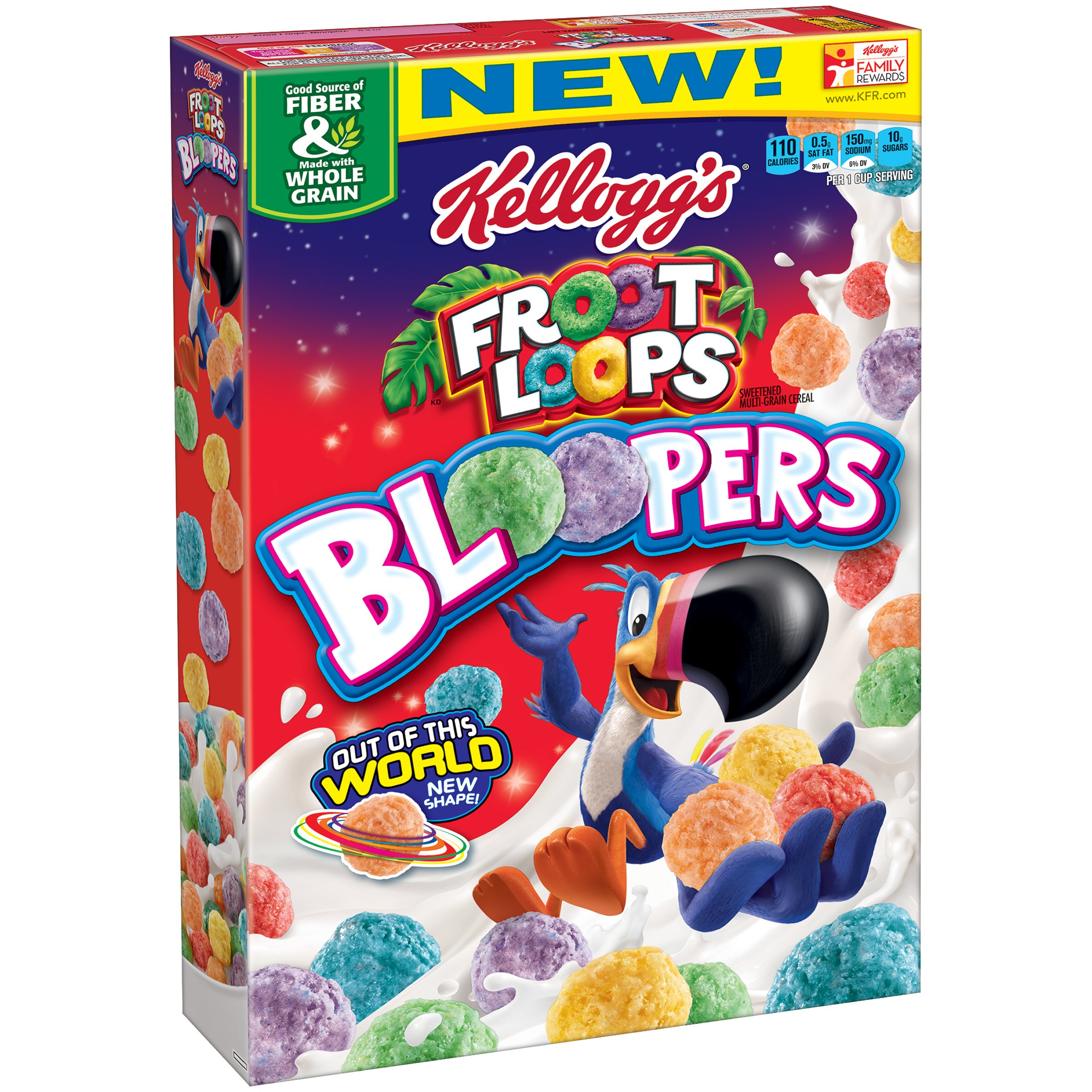 Kellogg's Froot Loops Bloopers Cereal Shop Cereal at HEB