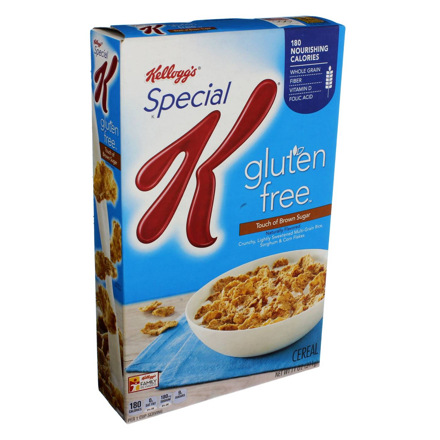 Kellogg's Special K Gluten Free Touch of Brown Sugar; image 1 of 2