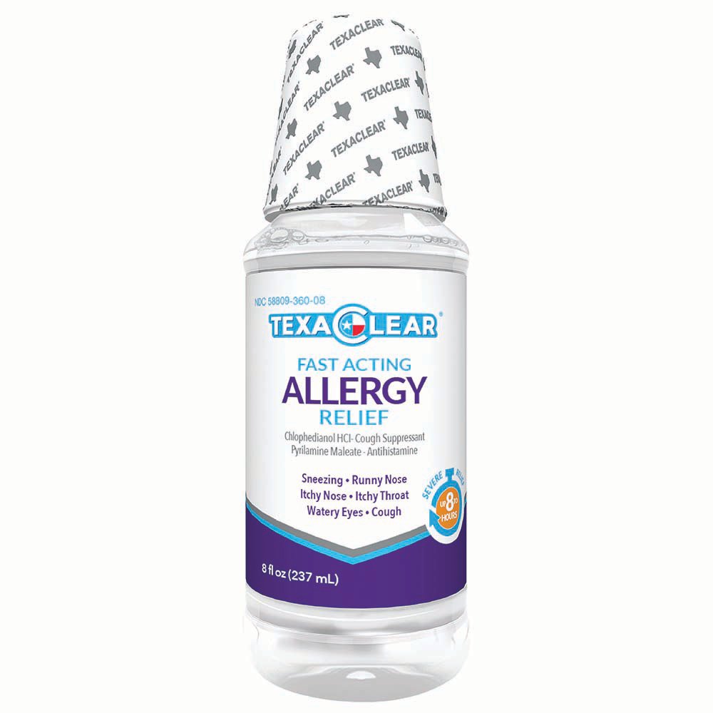 TexaClear Allergy Relief Liquid Shop Sinus & Allergy at HEB