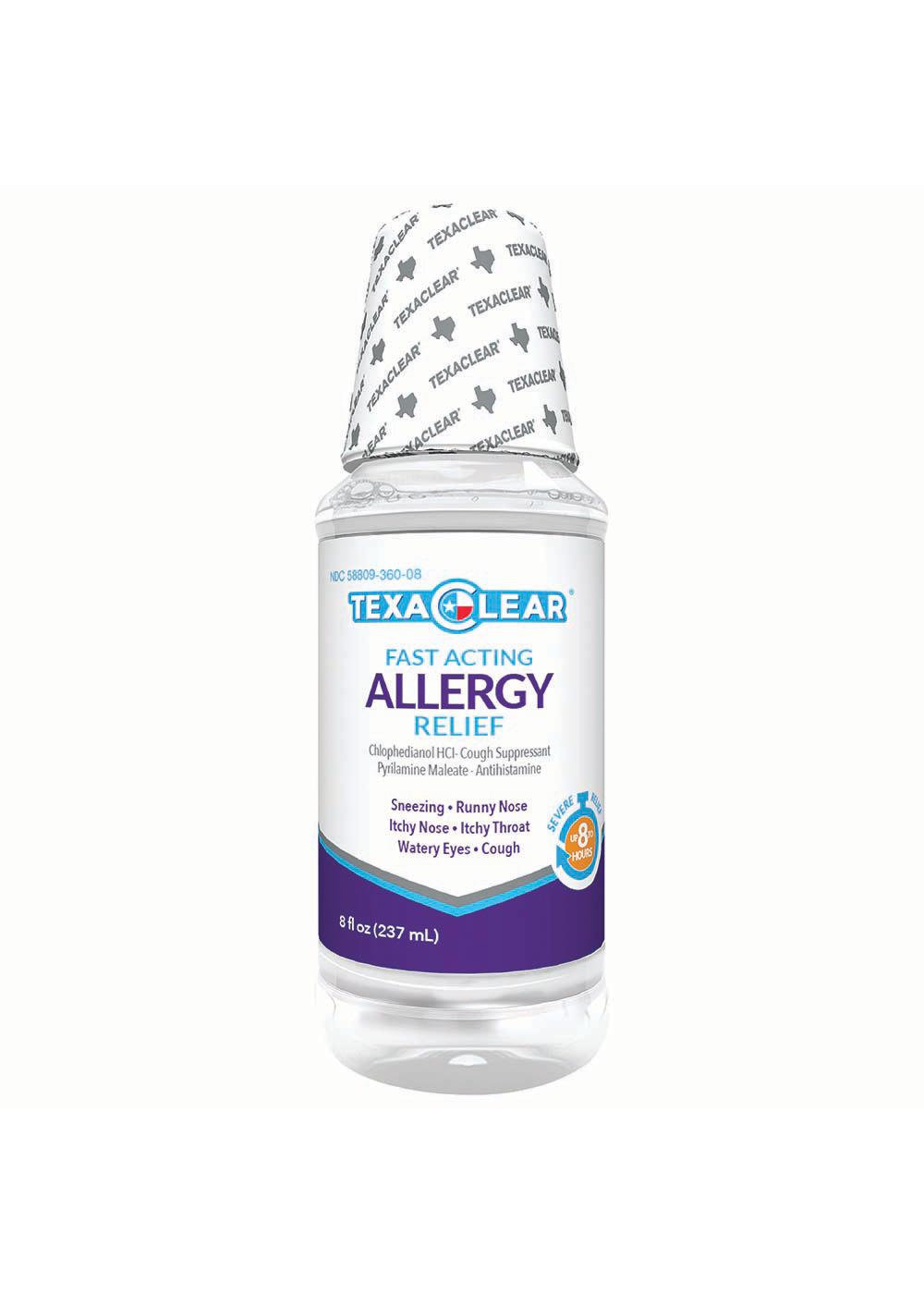 TexaClear Allergy Relief Liquid; image 1 of 6