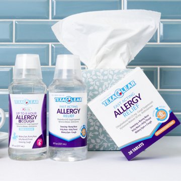 TexaClear Allergy Relief Liquid, 8 oz