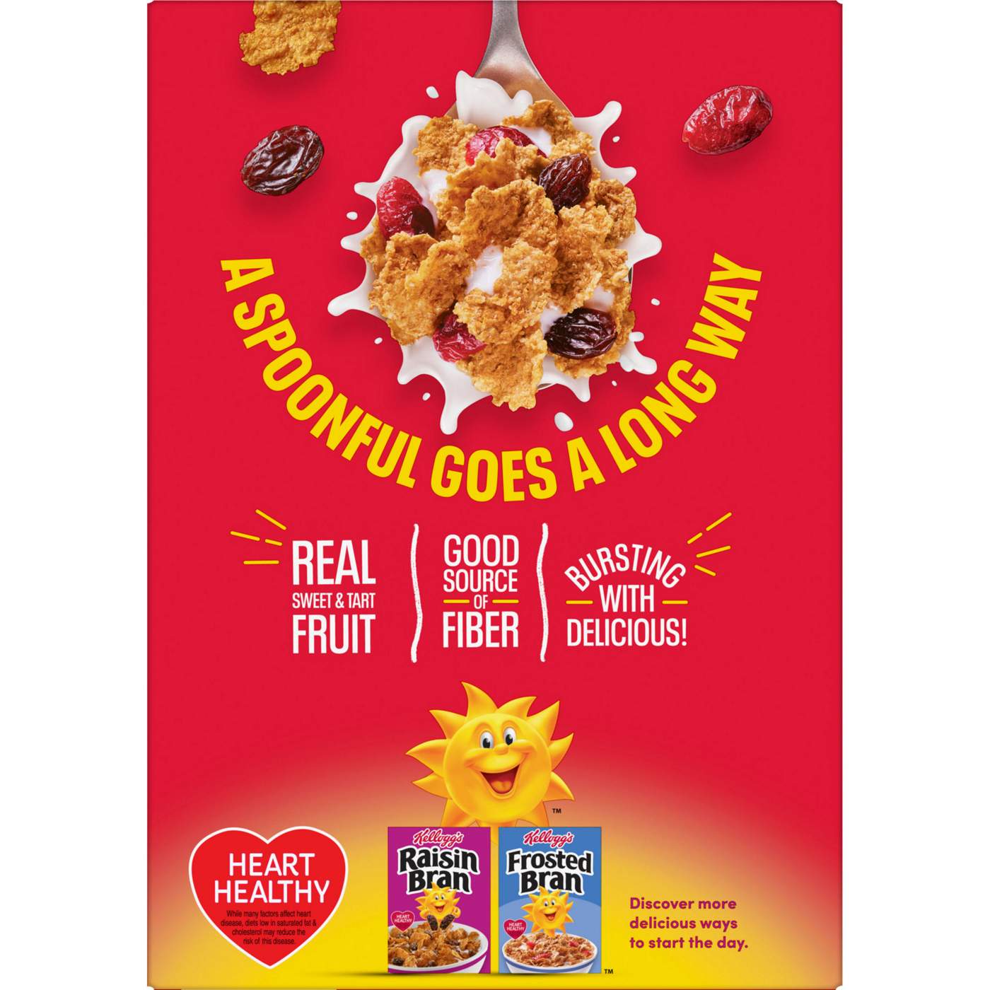 Kellogg's Raisin Bran Original with Cranberries Cold Breakfast Cereal