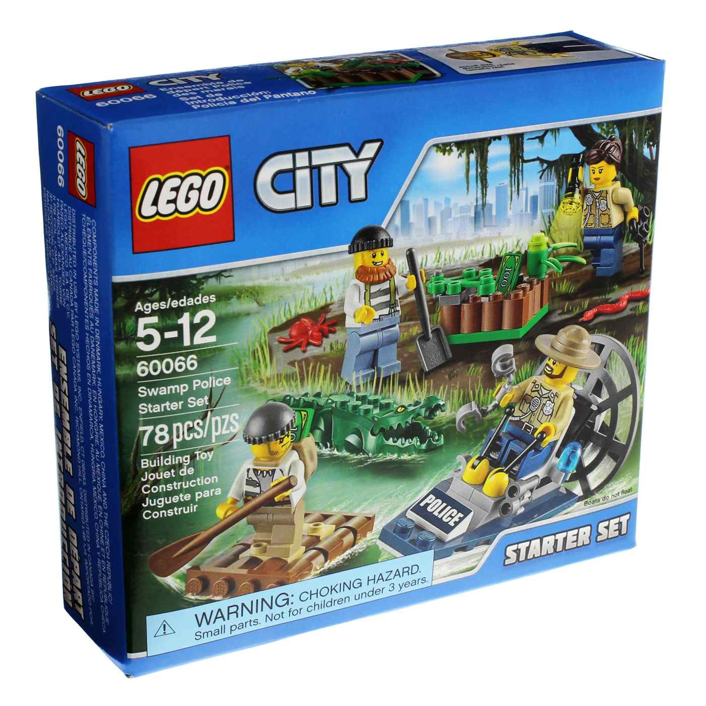 LEGO City Swamp Police Starter Set; image 1 of 2