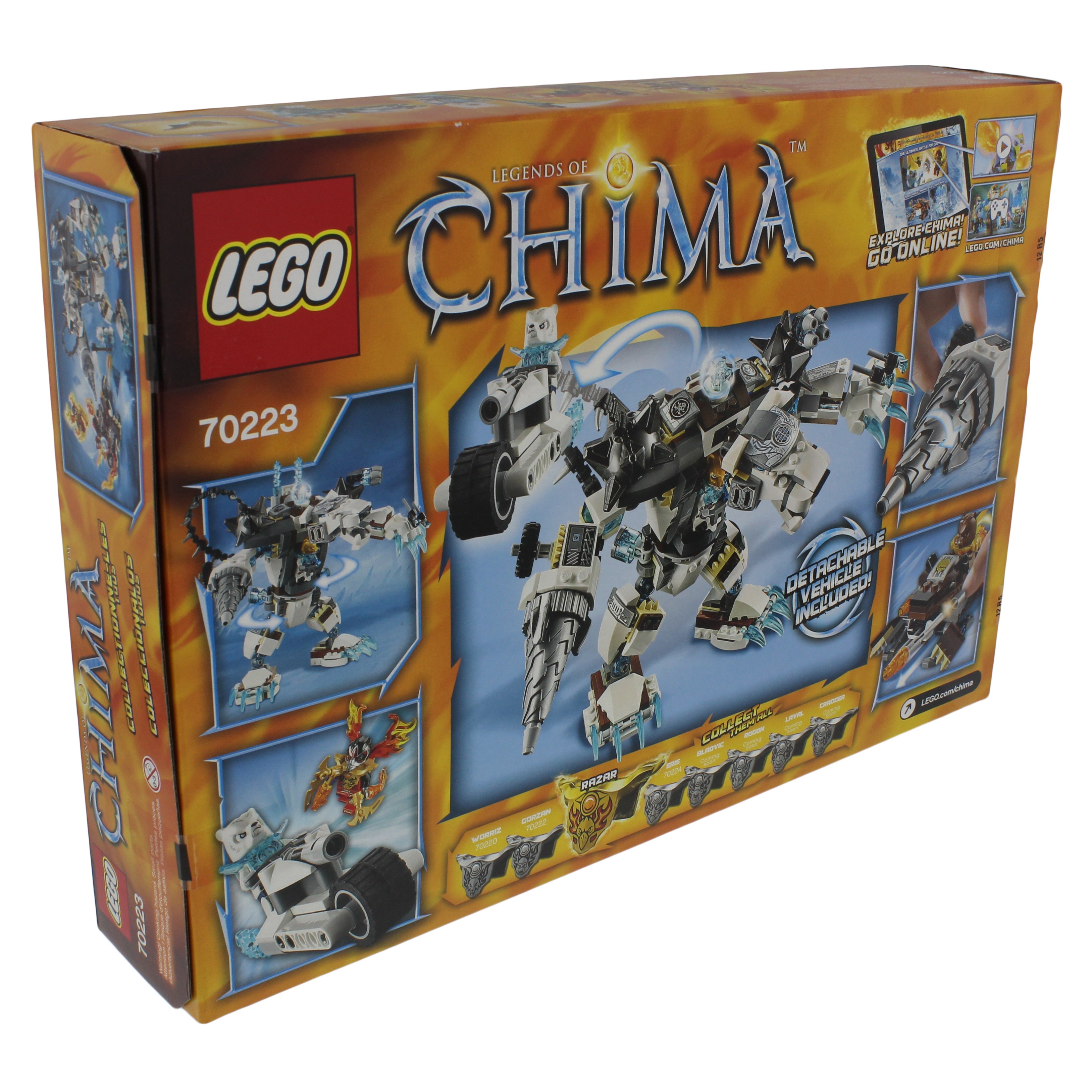 Lego chima ice discount bite claw driller