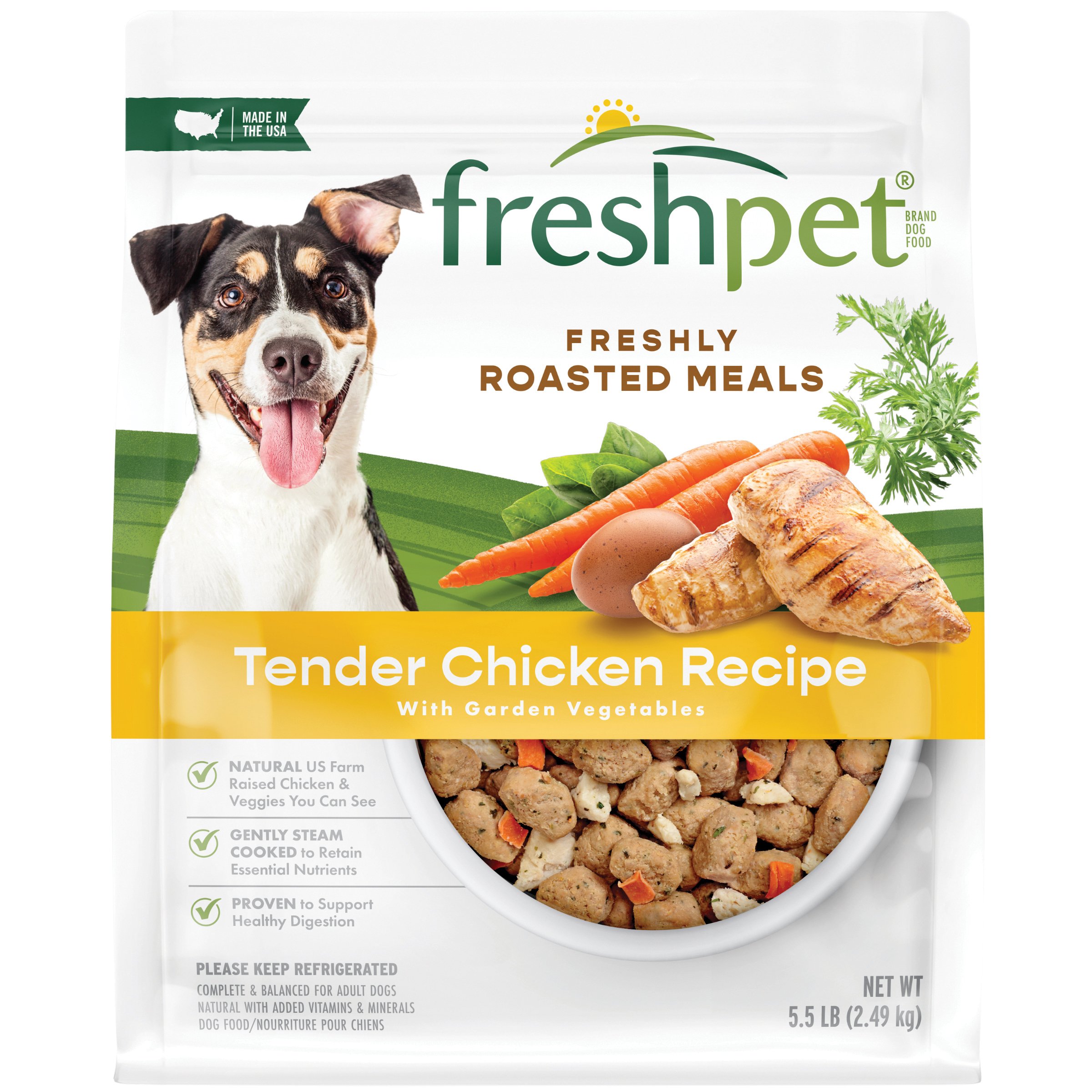 Freshpet Roasted Meals Tender Chicken Recipe Wet Dog Food Shop Food