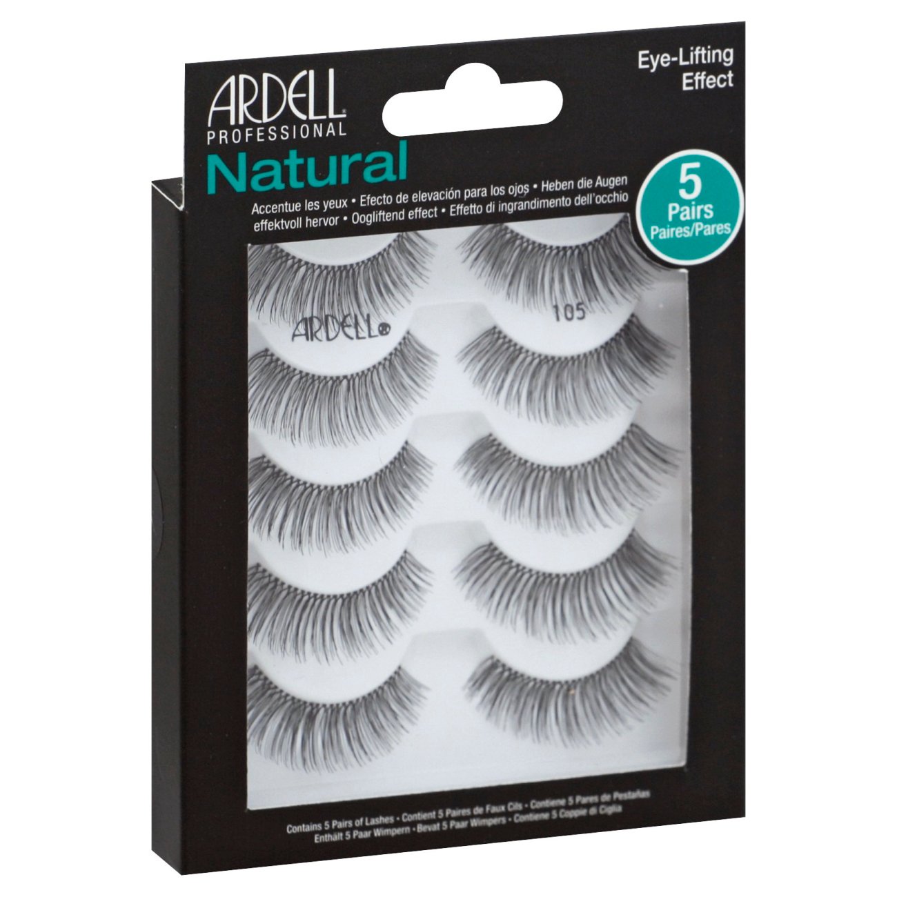 Ardell Natural Eyelashes Glamour Multipack, Black - Shop False ...