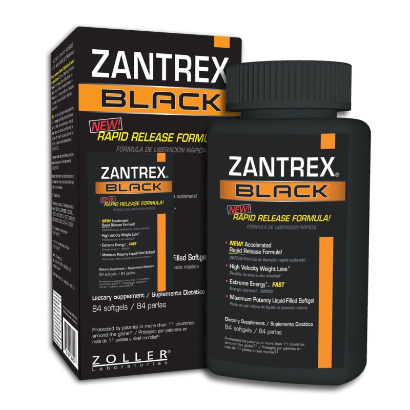 Zantrex Black Softgels Rapid Release Formula Bonus Pack Shop Diet & fitness at HEB