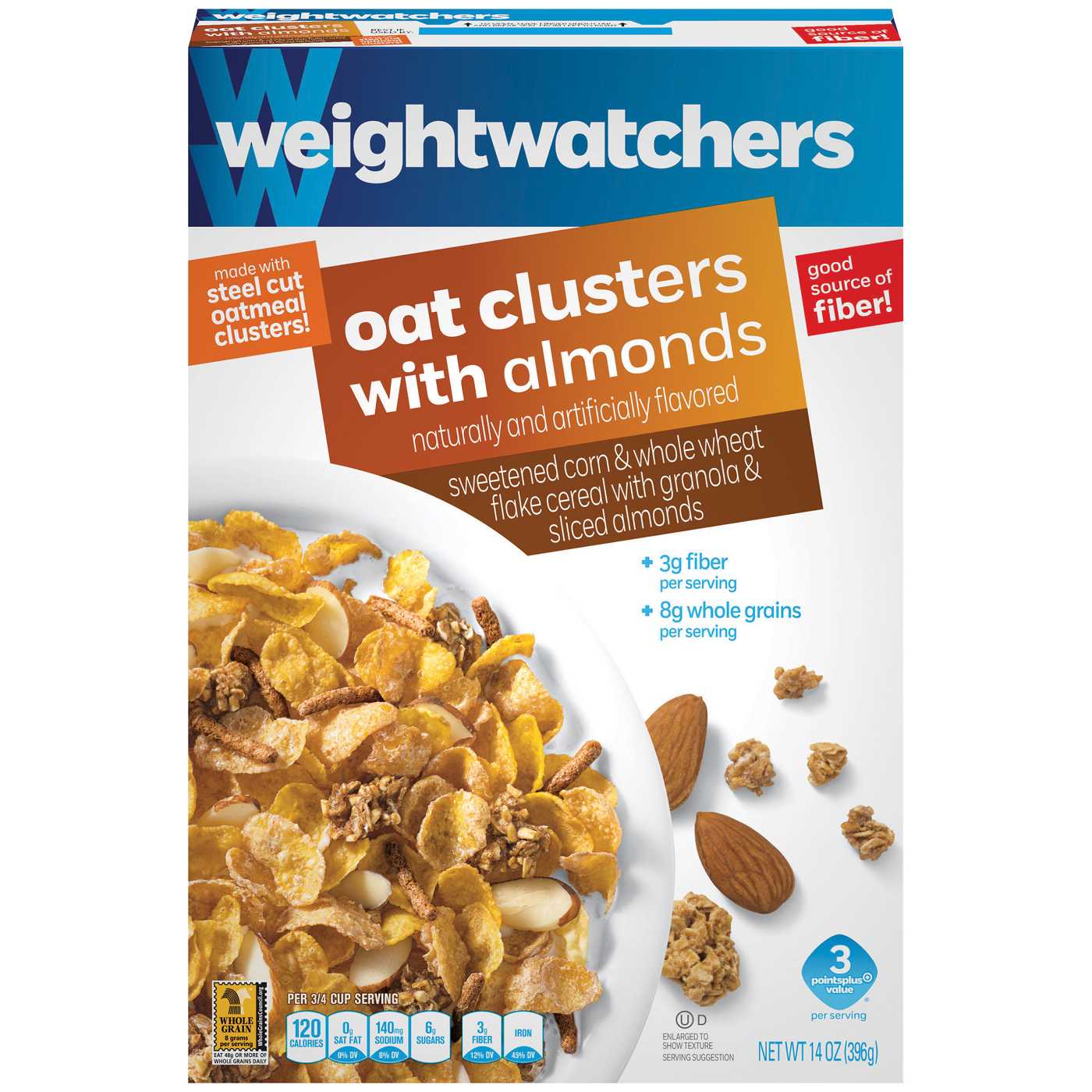 Weight Watchers Oat Clusters With Almonds; image 1 of 2