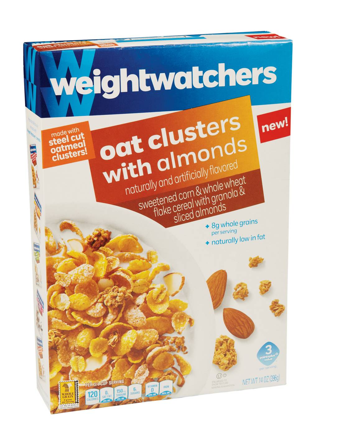 Weight Watchers Oat Clusters With Almonds; image 2 of 2