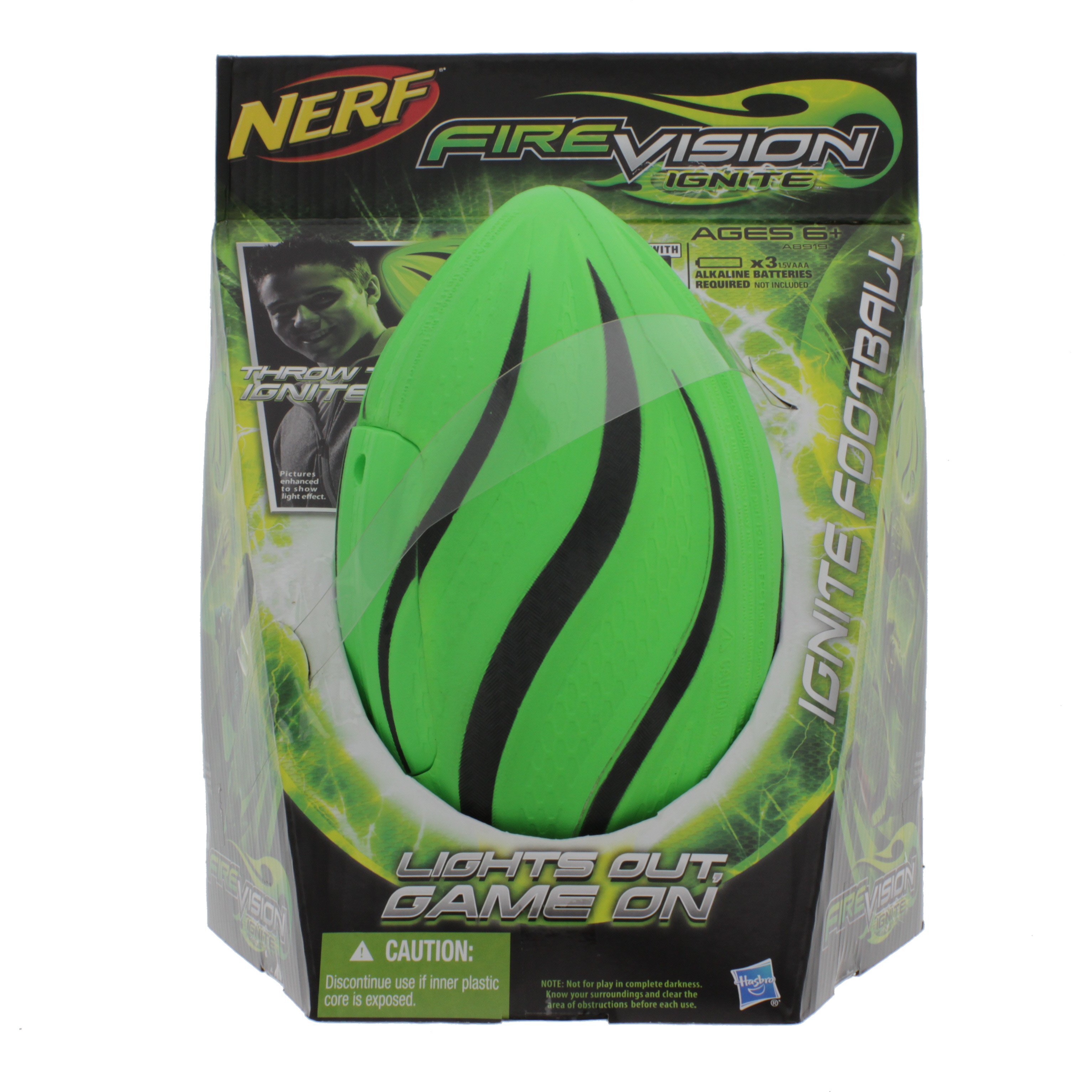 nerf light up football