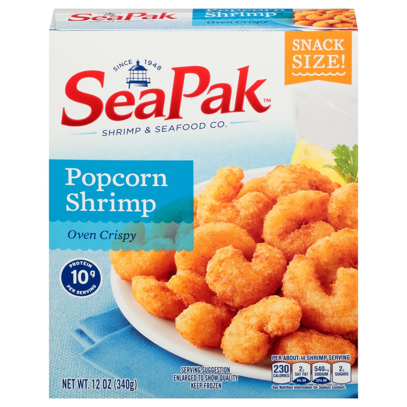 SeaPak Popcorn Shrimp Shop Shrimp & shellfish at HEB