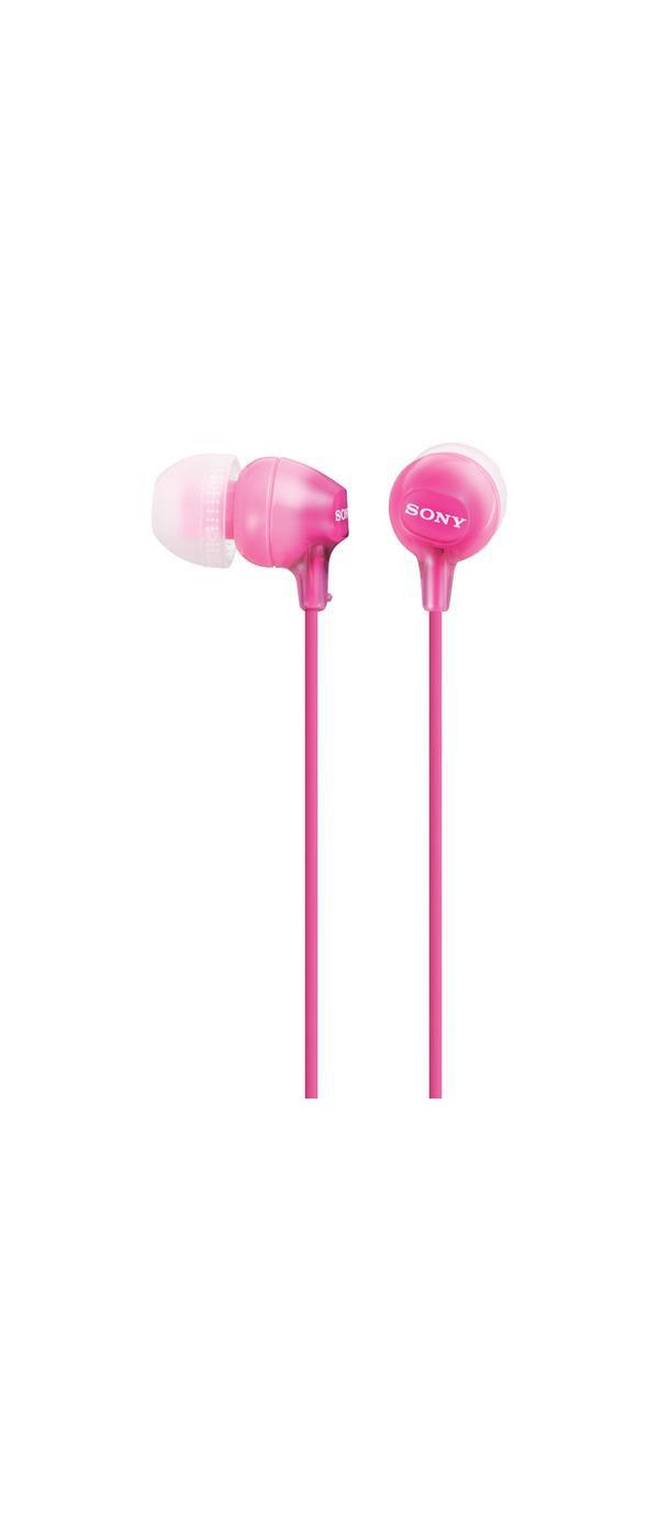 Sony Fashion Pink Earbuds; image 2 of 2