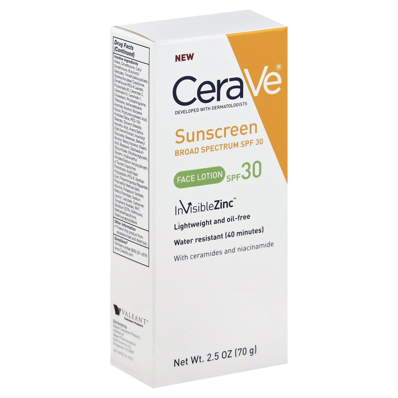 CeraVe Sunscreen Face Lotion SPF 30 Shop Bath & Skin Care at HEB