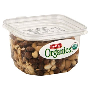 H-E-B Organics Salted Roasted Fancy Mixed Nuts, 8.5 oz