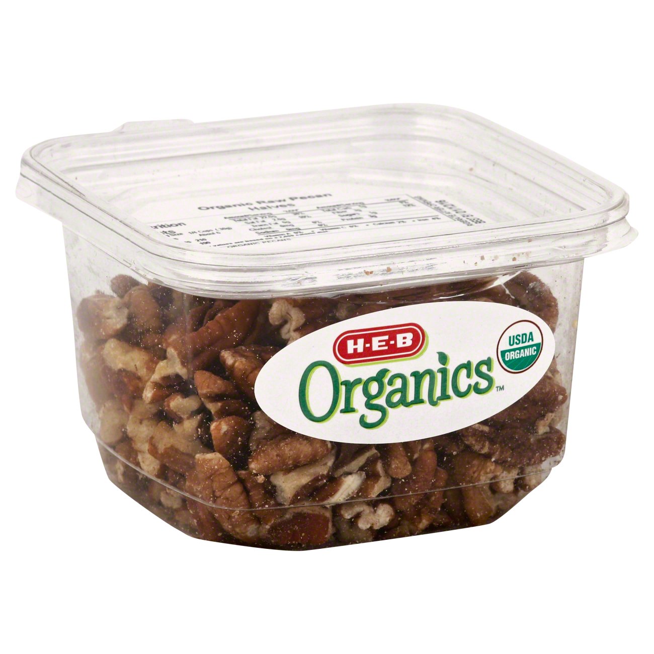 H-E-B Organics Raw Pecans Halves - Shop Nuts & Seeds At H-E-B