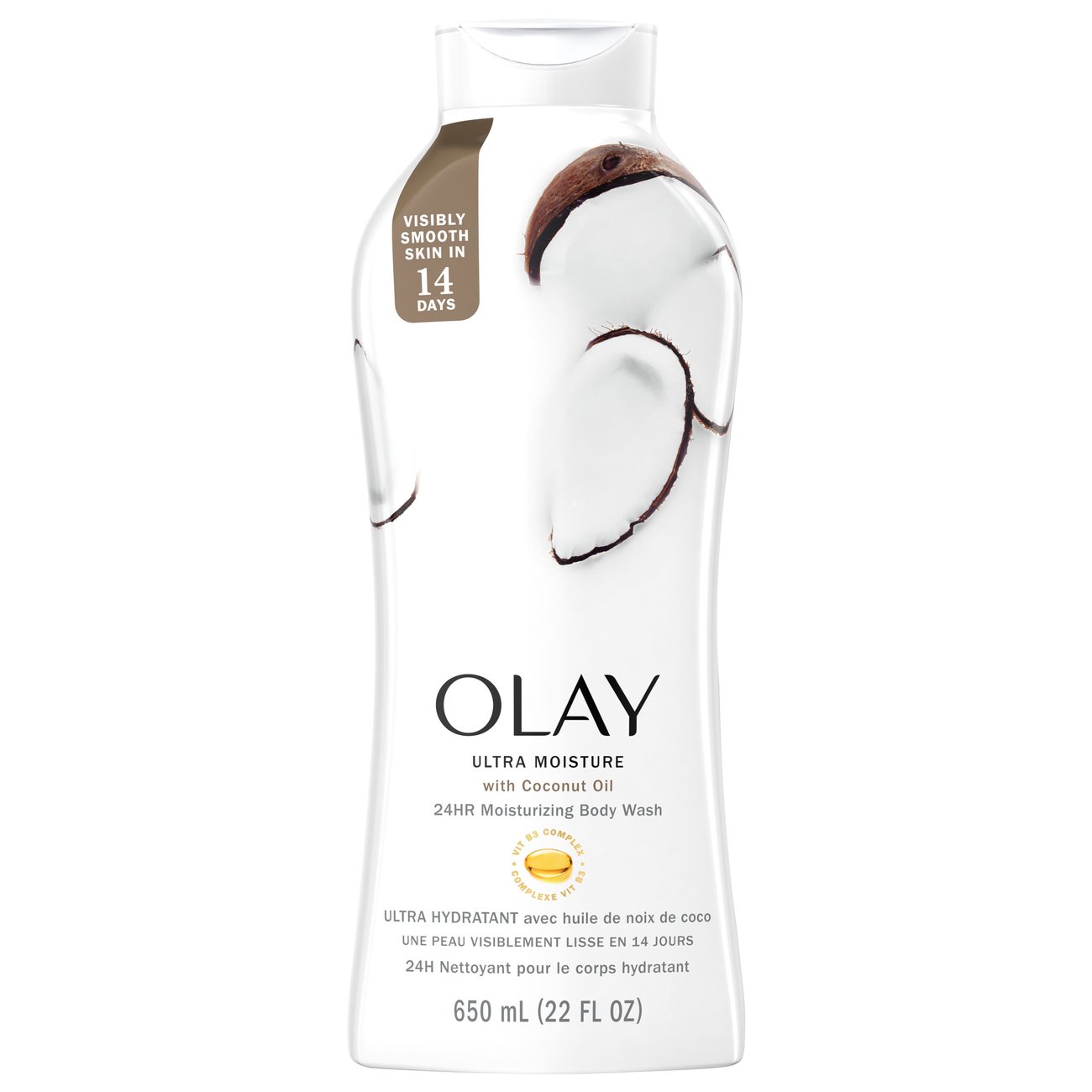 Olay Ultra Moisture Body Wash Coconut Oil Shop Body wash at HEB
