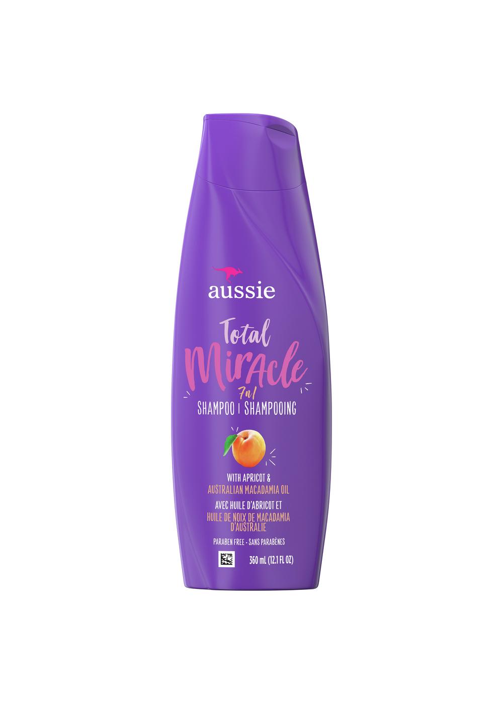 Aussie 7 in 1 Total Miracle Shampoo - Apricot & Macadamia Oil; image 1 of 8
