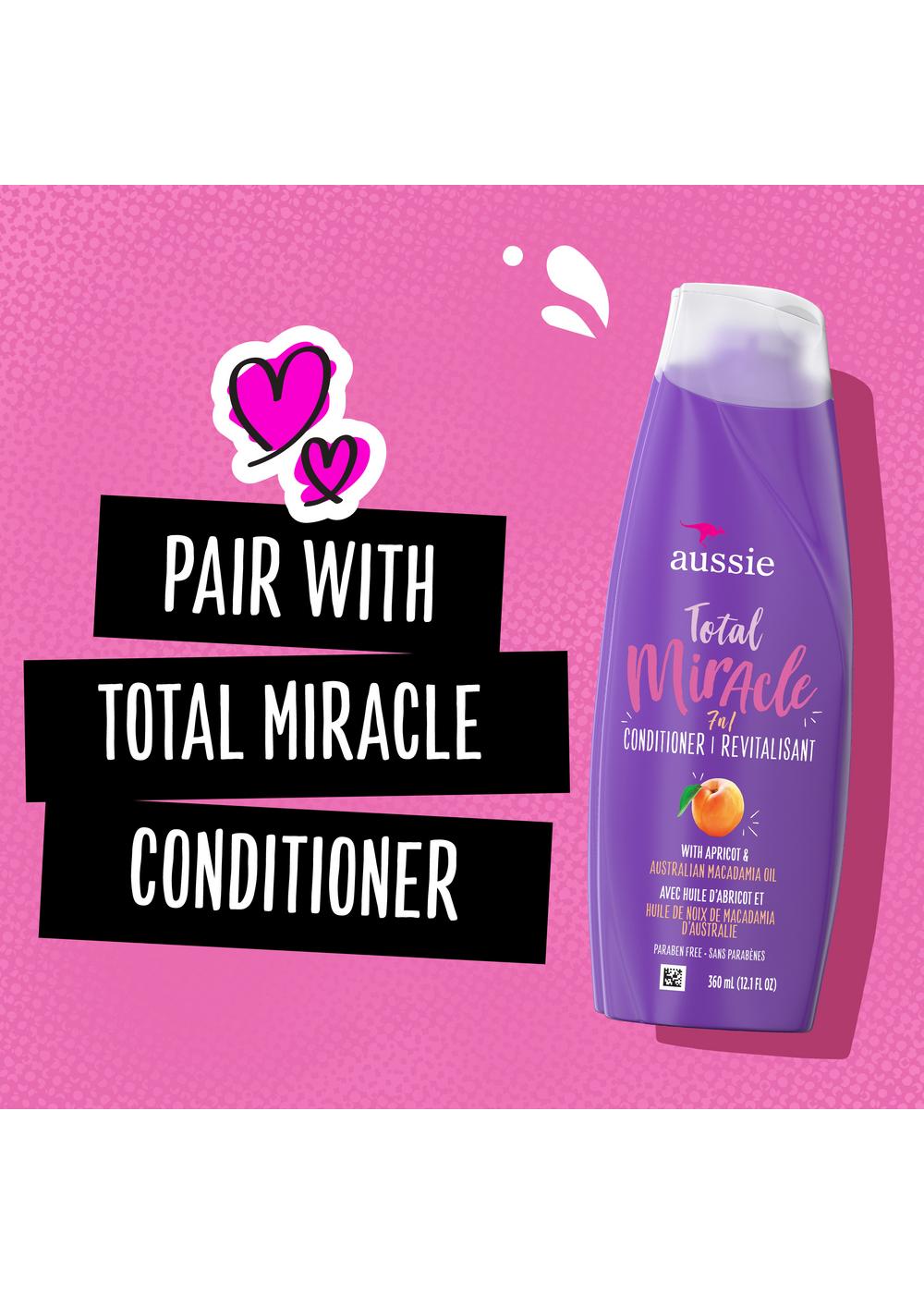 Aussie 7 in 1 Total Miracle Shampoo - Apricot & Macadamia Oil; image 4 of 8