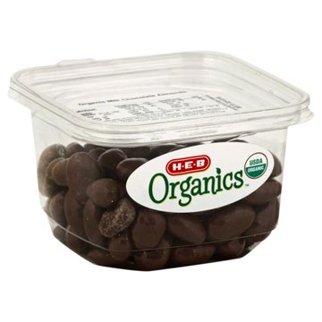 H-E-B Organics Milk Chocolate-Covered Almonds